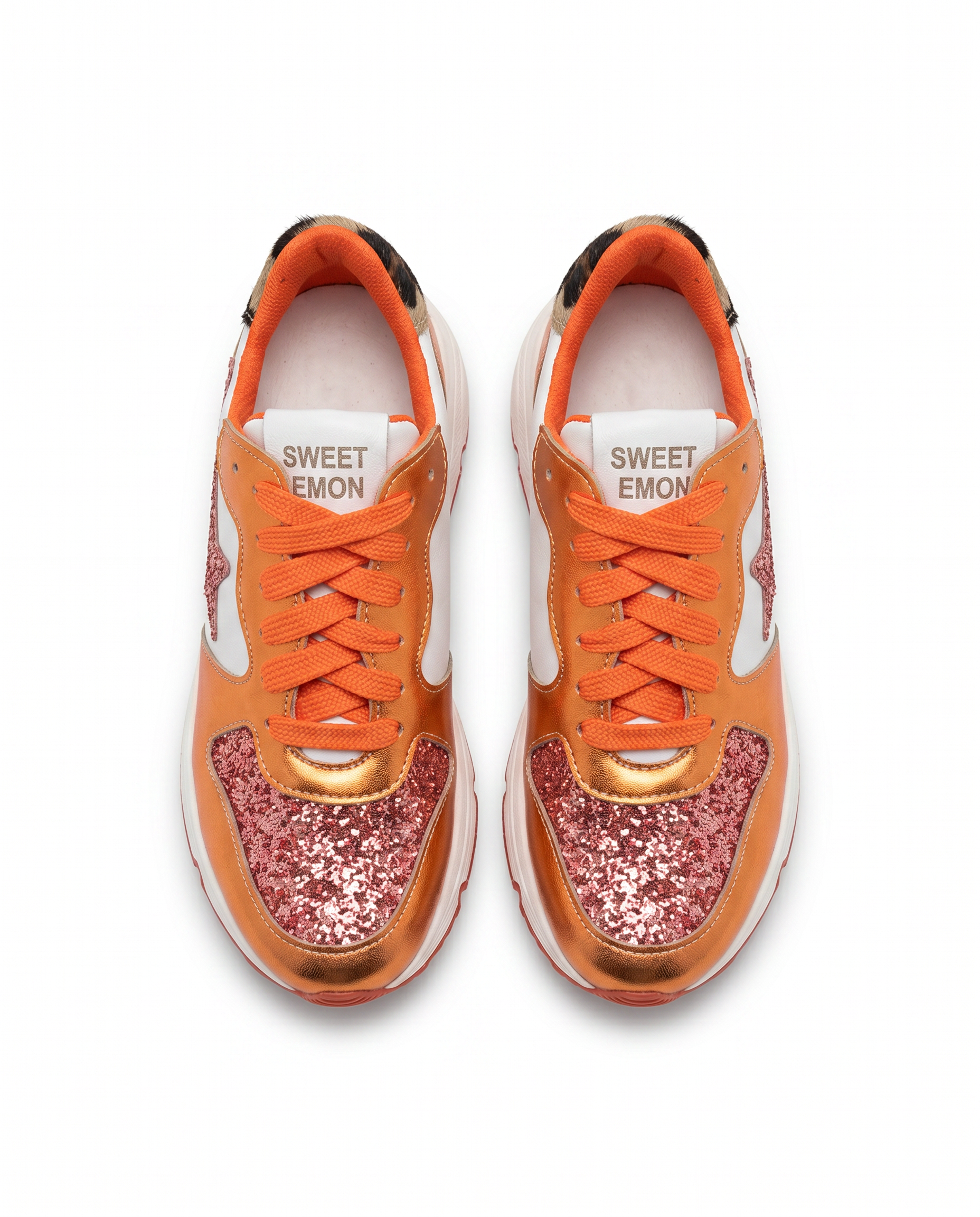 TEST L.83.SWEET-01-ARANCIO-LAMINATO-GLITTER-NAPA top